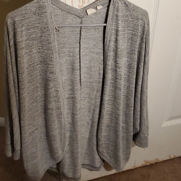 GAP Sweaters - Gap gray and black cardigan.